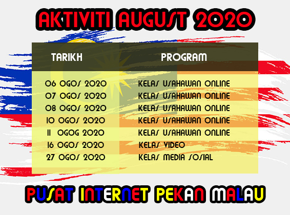 JADUAL OGOS 2020 1