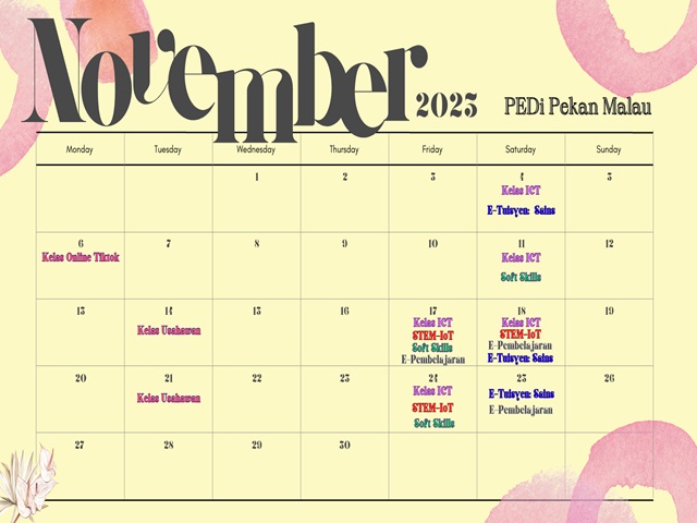 Jadual Nov23