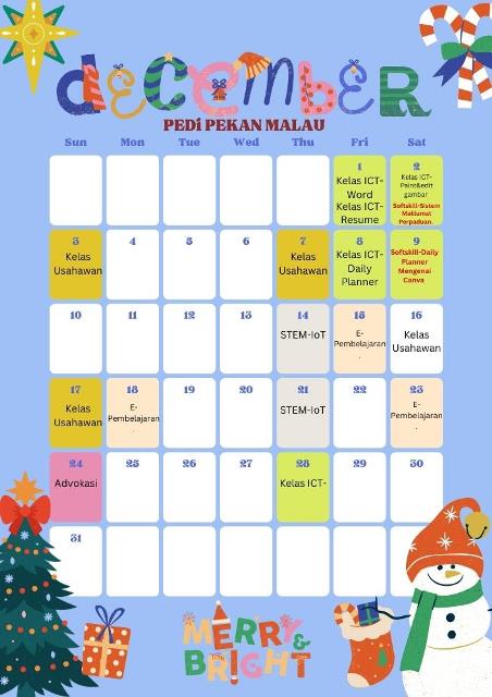 jadual disember